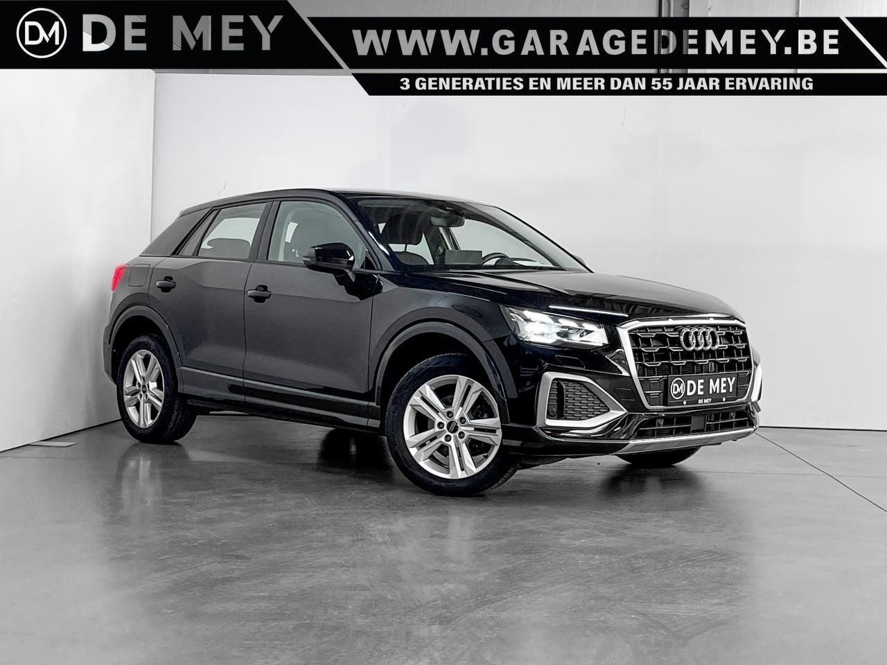Audi Q2 35 TFSI S-Tronic MATRIX - ELEK. KOFFER - CARPLAY - C, Auto's, Automaat, Q2, Zwart, Bedrijf
