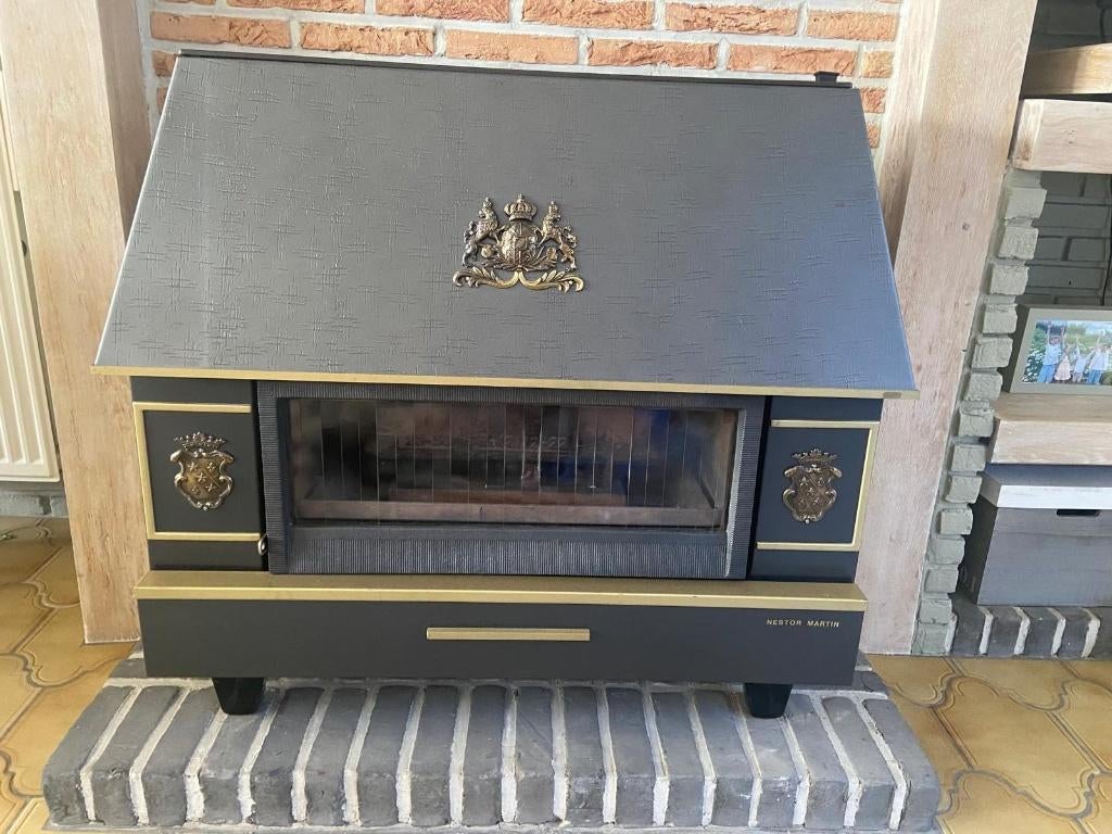 Kolenkachel, Huis en Inrichting, Kachels, Ophalen, Gebruikt, Overige brandstoffen, Vrijstaand