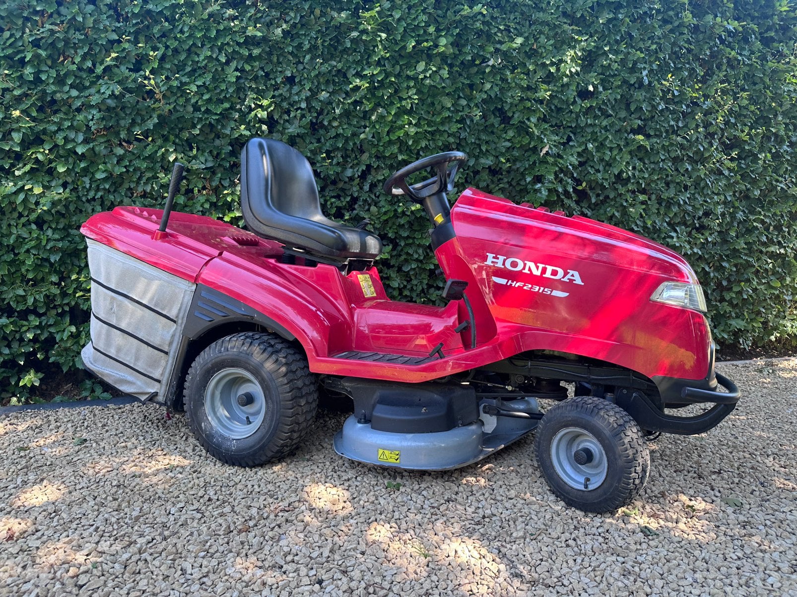 Honda Zitmaaier te koop., Tuin en Terras, Zitmaaiers, Ophalen, Zo goed als nieuw, Opvangbak