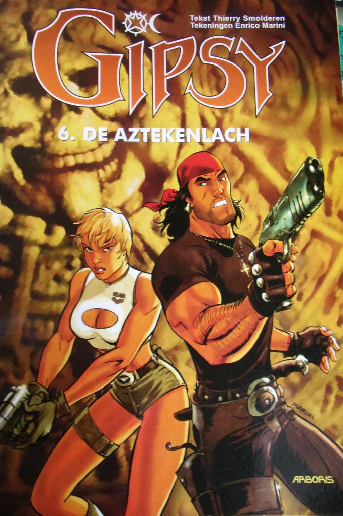 gipsy , complete reeks nr 1 tot en met 6  softcover, Ophalen of Verzenden