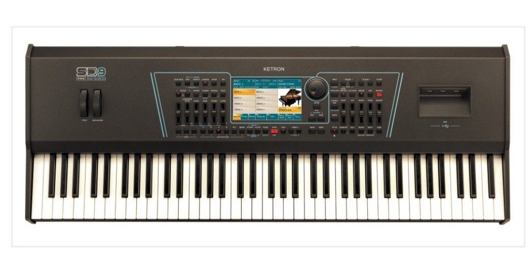 Ketron SD 9 pro live, Ophalen