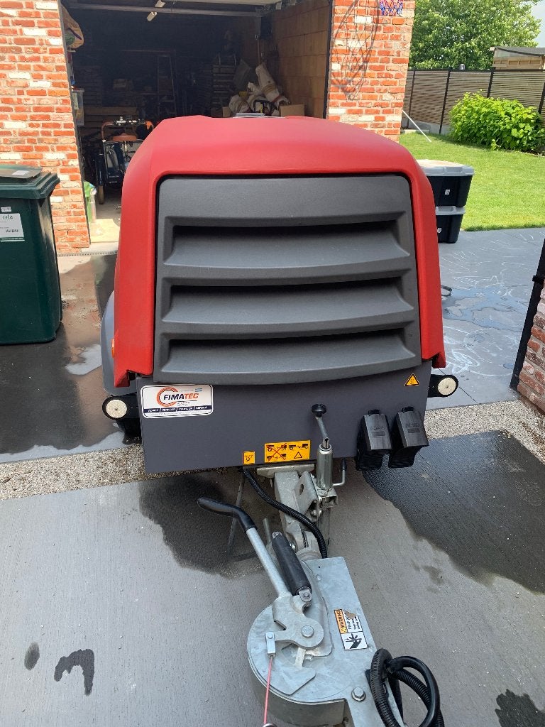 Atlas copco schroefcompressor XAS98, Ophalen