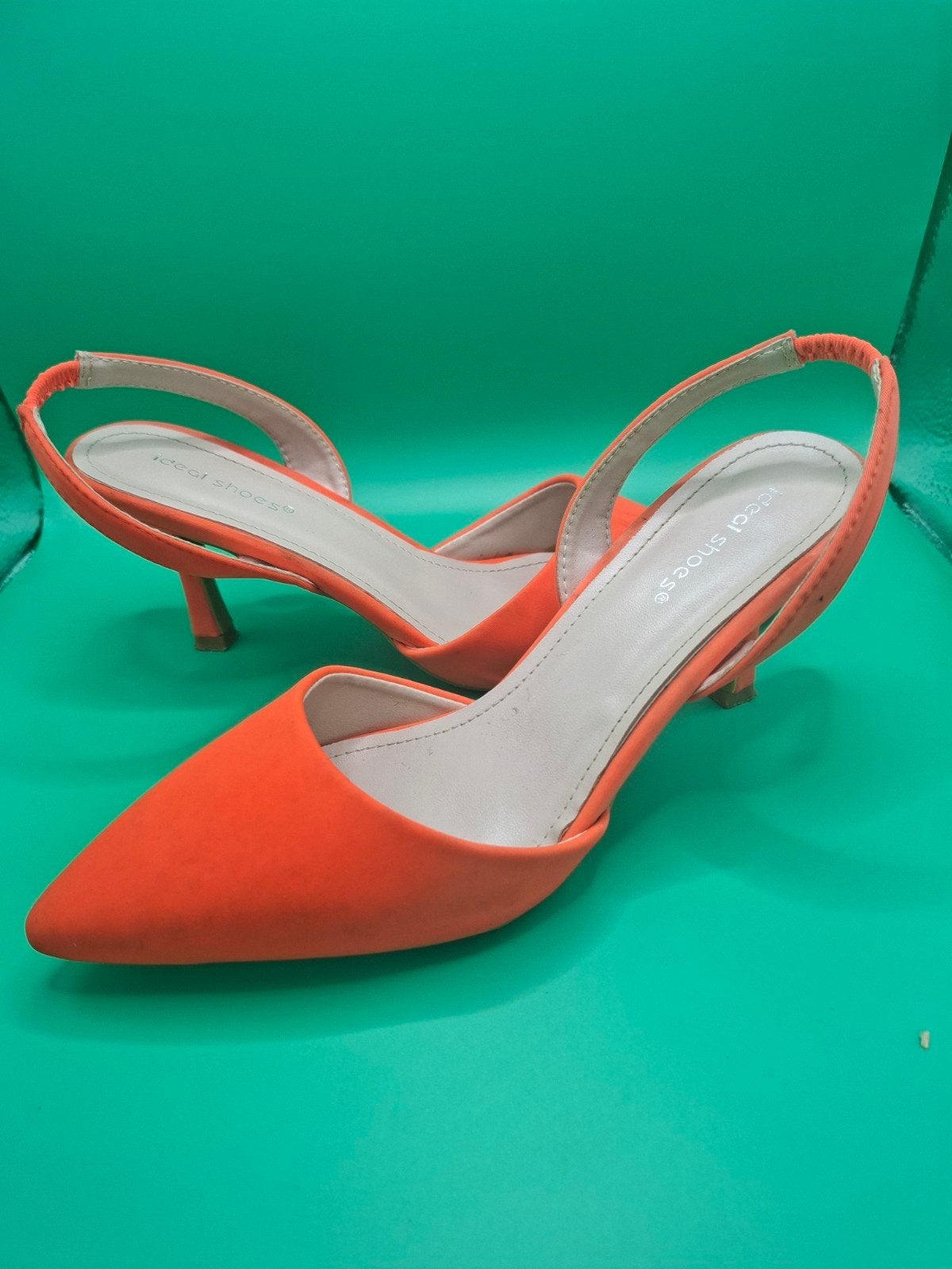 Oranje hakken maat 39, Kleding | Dames, Ophalen of Verzenden, Oranje