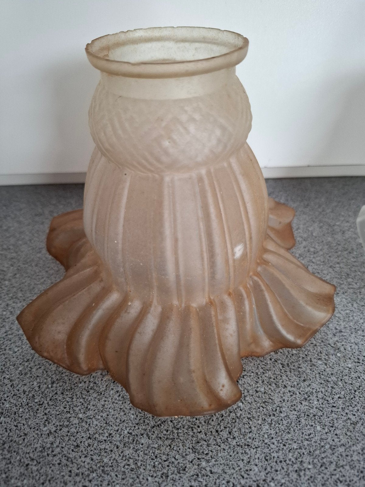 Antieke lampkapjes, 3 verschillende, Ophalen, Gebruikt, Overige typen, Glas