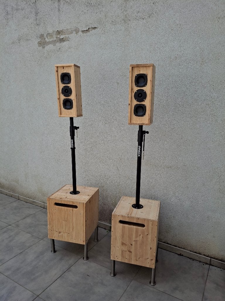 geluids installatie (compleet), Audio, Tv en Foto, Luidsprekerboxen, Nieuw, Overige typen, 150 watt of meer, Pioneer, Inclusief kabels