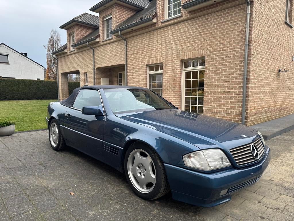 Mercedes SL500 Cabrio 1994 Hardtop Crcntrl verw zetels Leder, foto 8