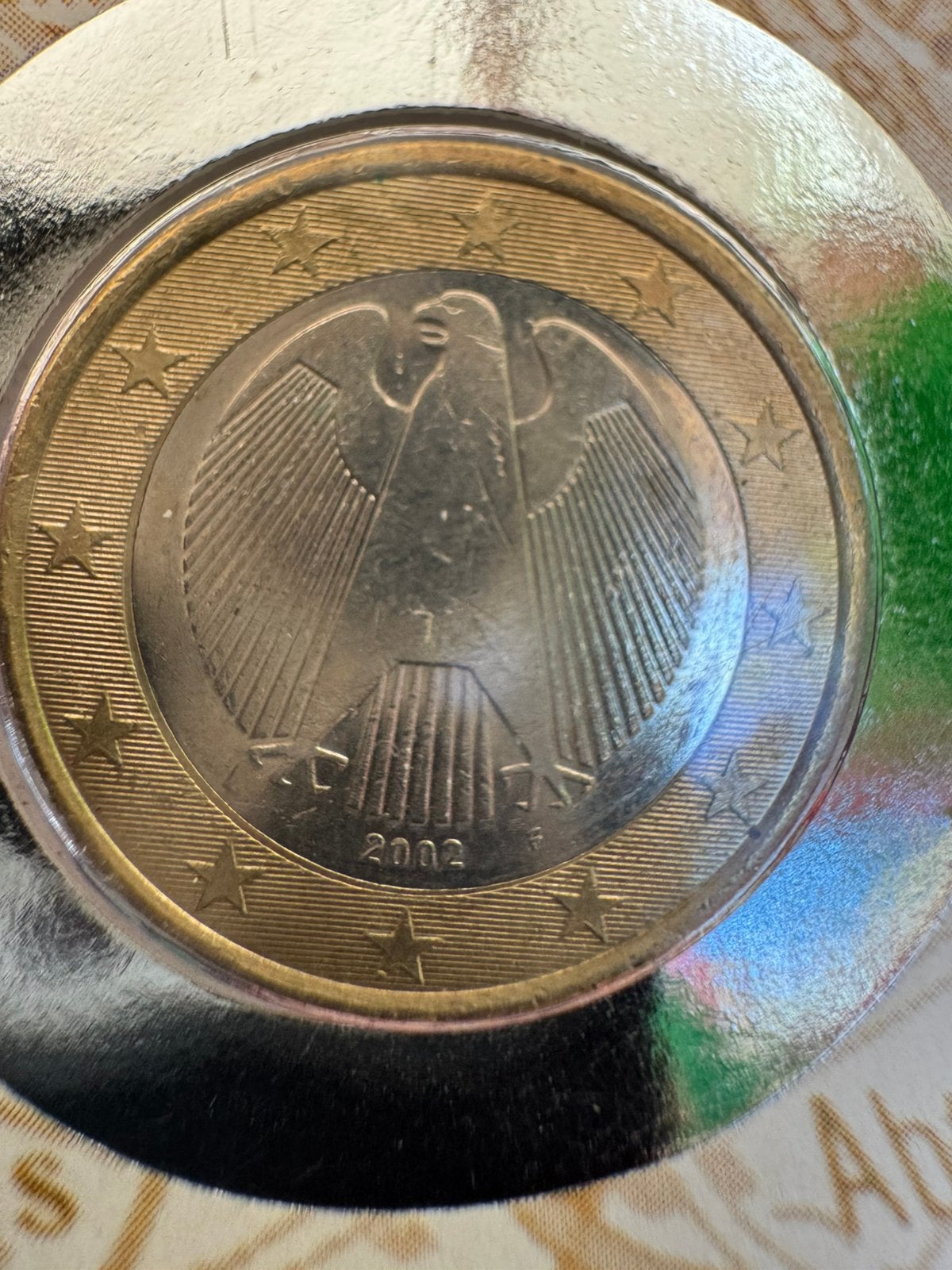 Euro muntstuk, Timbres & Monnaies, Monnaies | Europe | Monnaies euro, Enlèvement, Allemagne, 1 euro, Monnaie en vrac