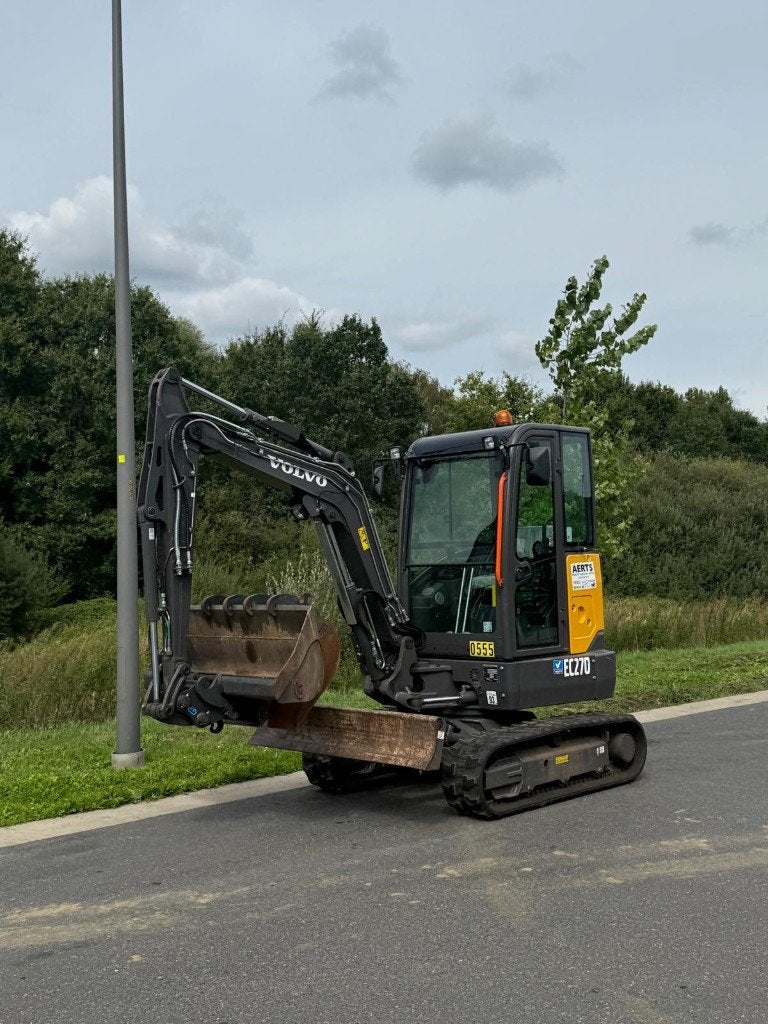Volvo minigraver EC27D      0555, Zakelijke goederen, Ophalen