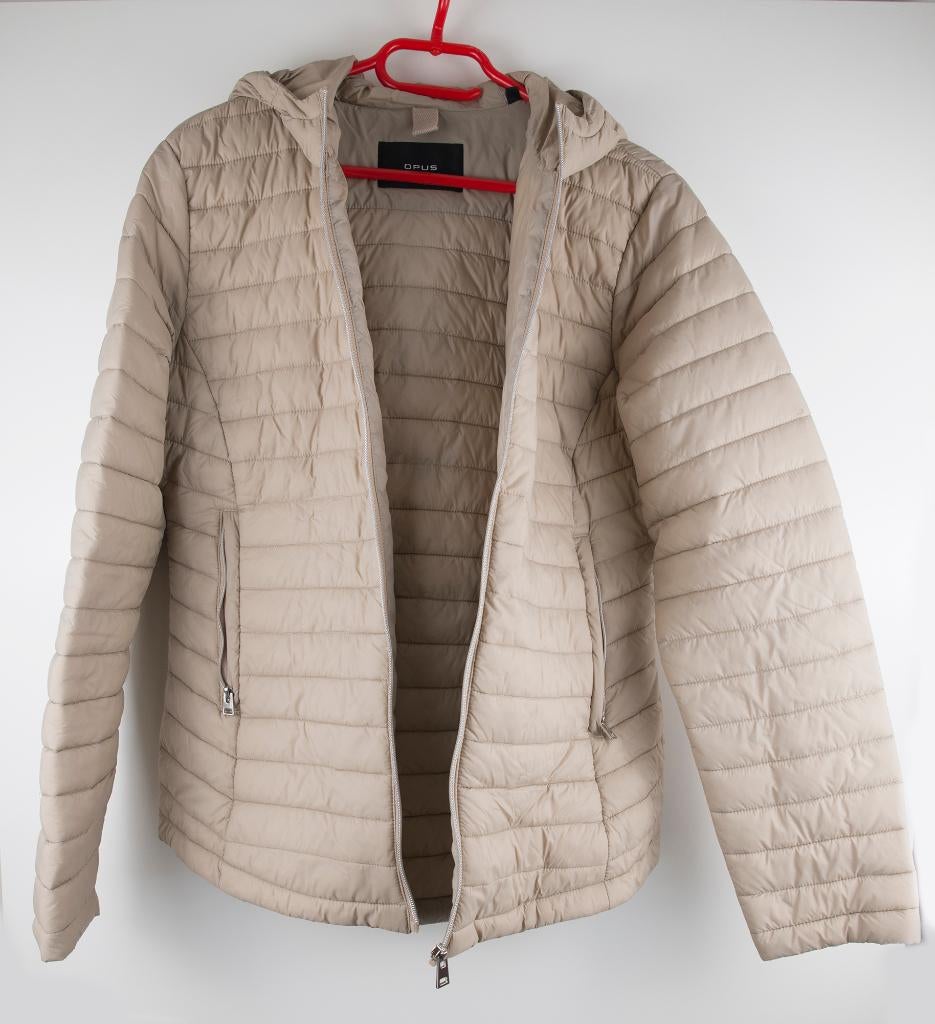 jas opus, Kleding | Dames, Maat 38/40 (M), Beige, Ophalen of Verzenden, Zo goed als nieuw