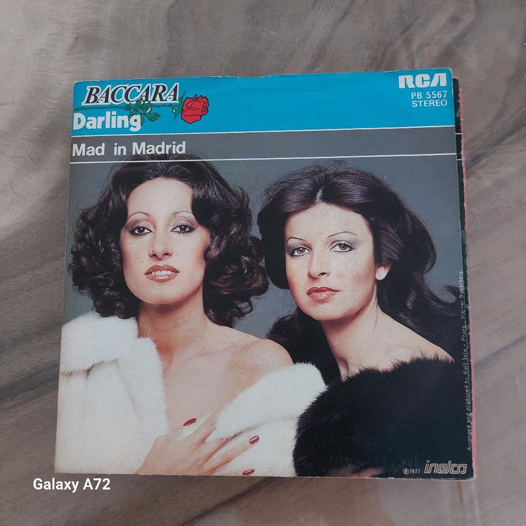 baccara darling, Cd's en Dvd's, Gebruikt, 7 inch, Single, Ophalen of Verzenden
