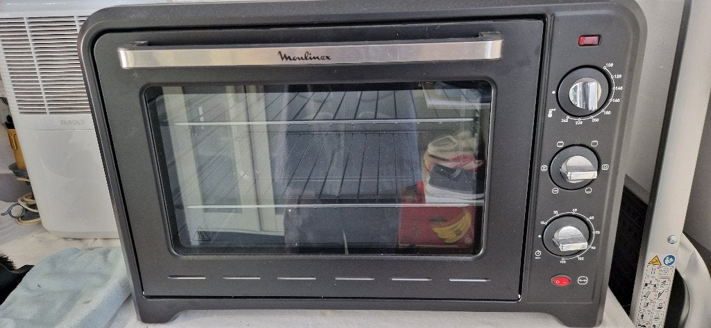 Oven Moulinex met gril, Ophalen, Minder dan 45 cm, Overige merken, 60 cm of meer