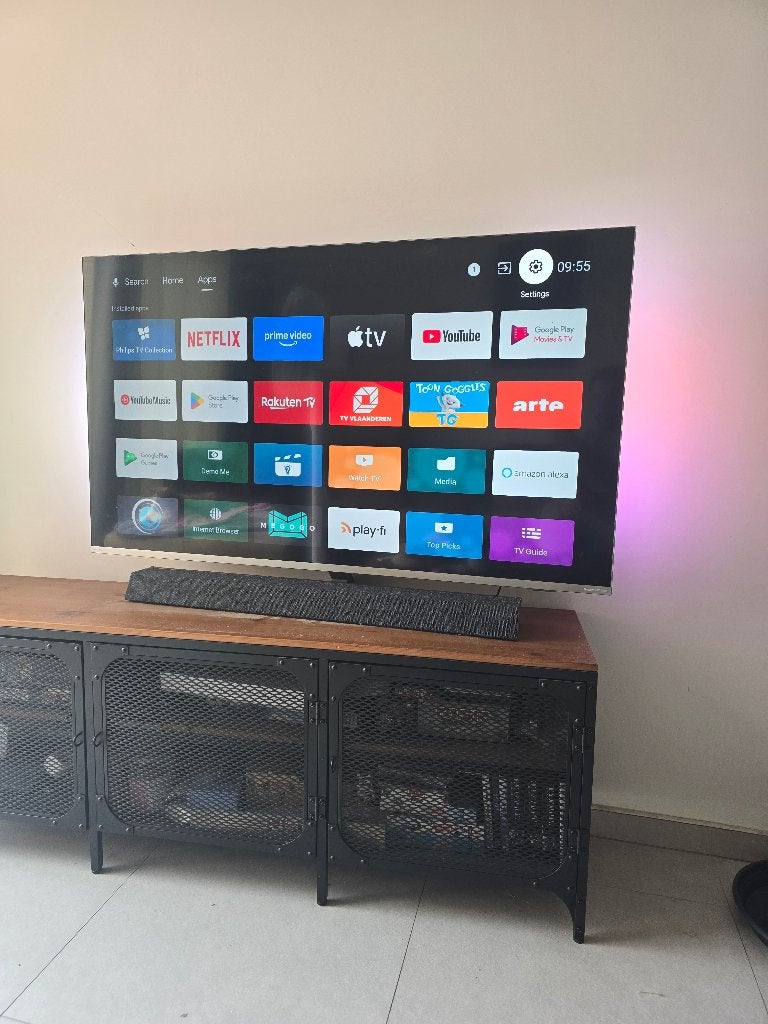 Philips Ambilight 55" 4K Smart TV – 55PUS9435/12, TV, Hi-fi & Vidéo, Télévisions, Philips, 50 Hz, LCD, Enlèvement