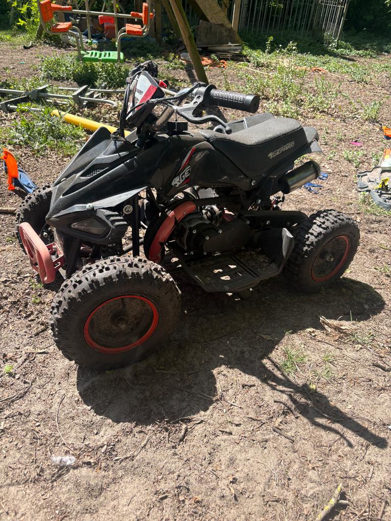 Kinder quad 49cc, Ophalen, Gebruikt