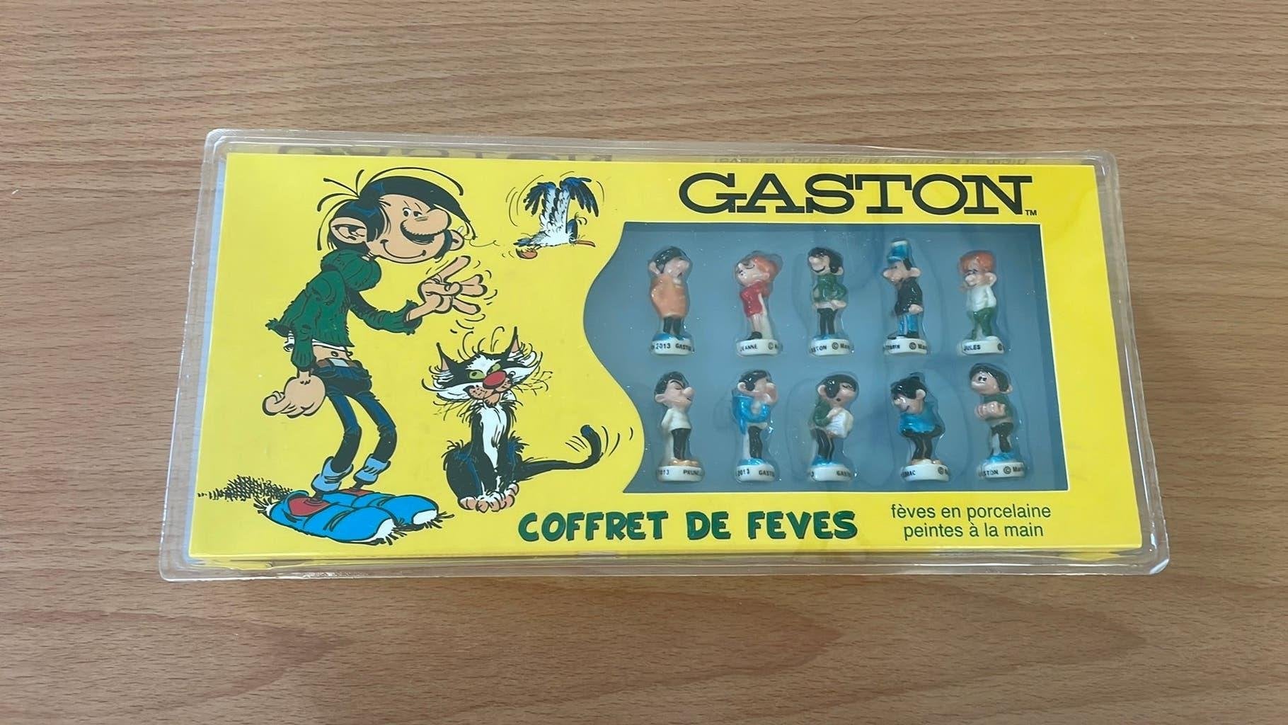 Coffret fèves Gaston Lagaffe franquin marsu 2013, Collections, Enlèvement ou Envoi, Neuf, Autres types