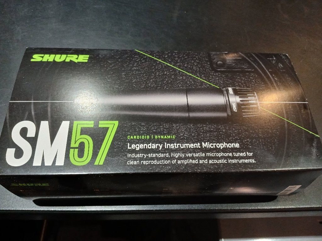 Shure sm 57, Ophalen of Verzenden, Nieuw, Instrumentmicrofoon