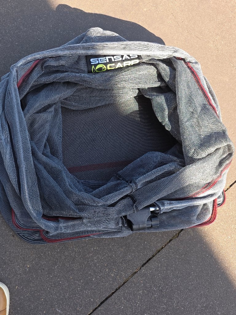 Te koop leefnetten 4 stuks sensas carp 2,5 meter nieuw, Ophalen, Nieuw, Net of Fuik