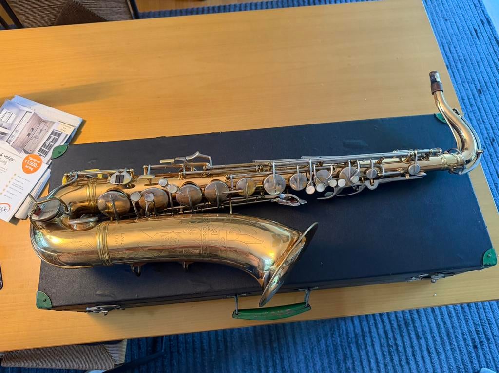 C.G. Conn saxofoon, Ophalen, Gebruikt, Tenor, Met koffer
