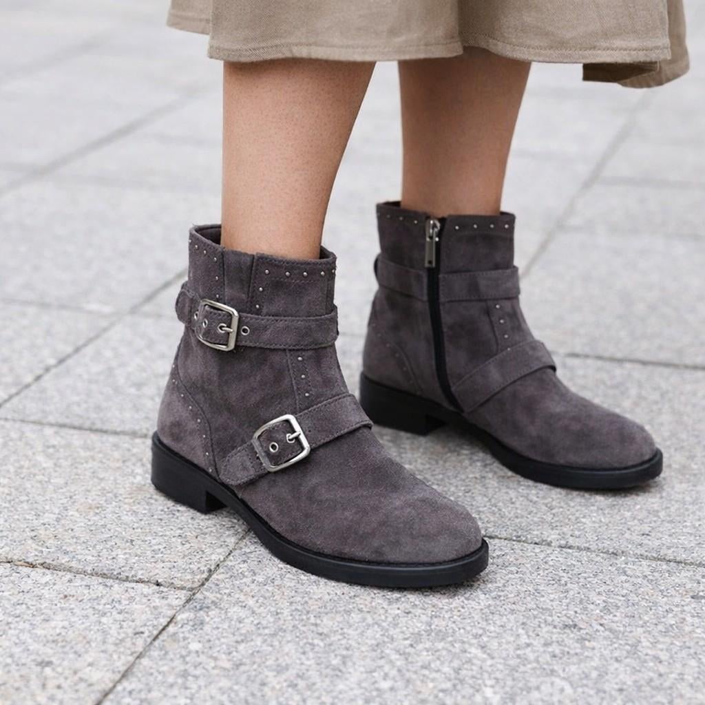 Caroline Biss suède enkellaarsjes – maat 36, Kleding | Dames, Schoenen, Ophalen of Verzenden