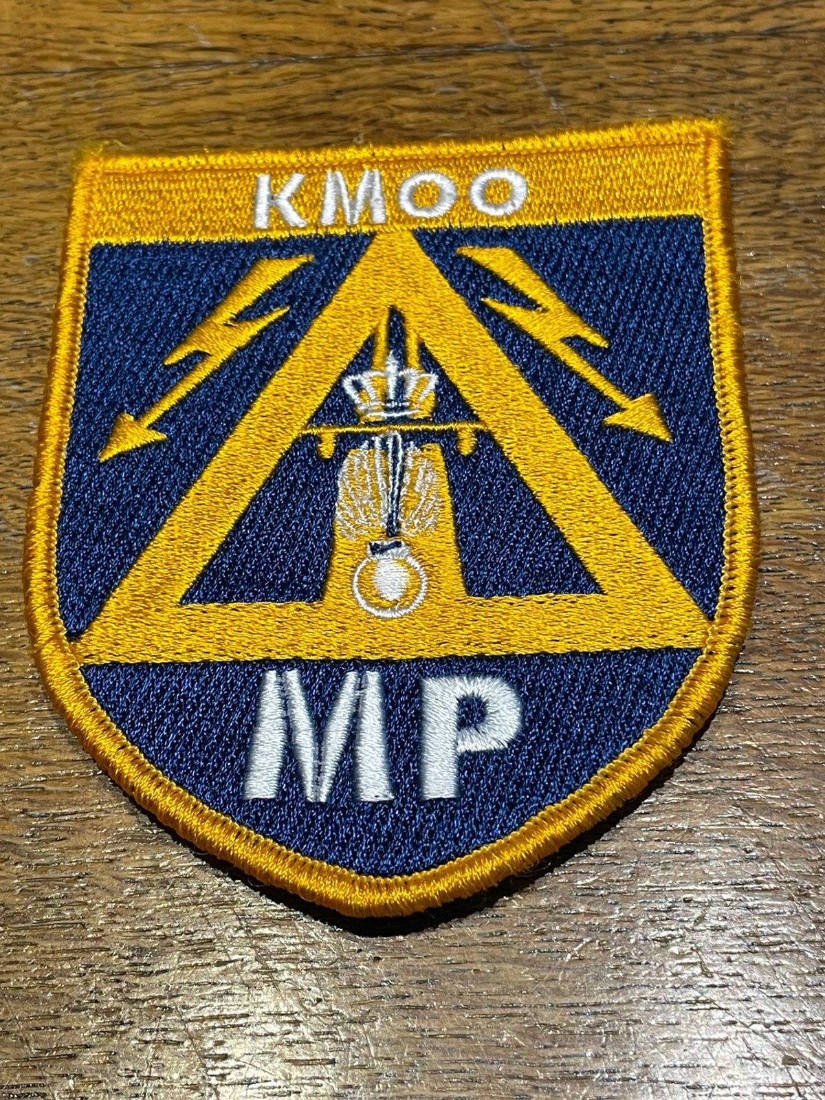 Patch mp Kmar NL operationele ondersteuning, Verzamelen, Ophalen of Verzenden, Embleem of Badge