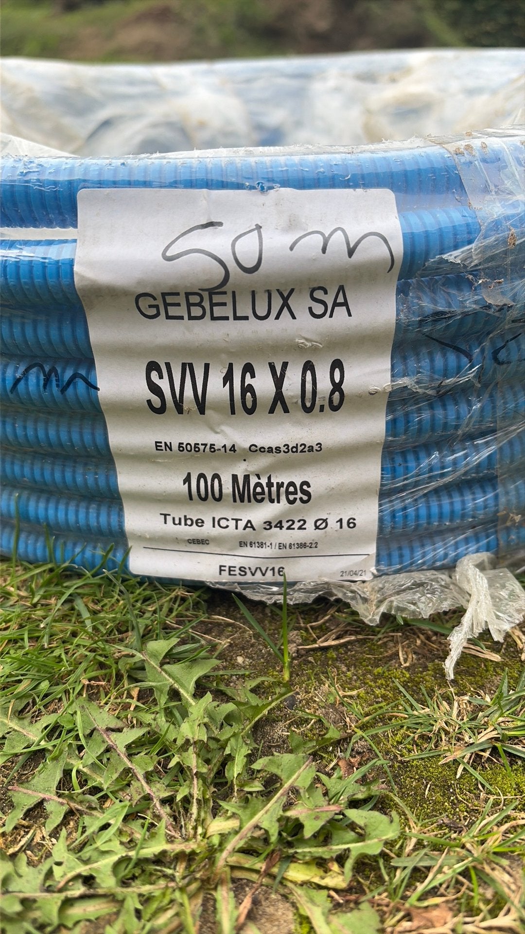 SVV 16x0,8, Enlèvement, Neuf