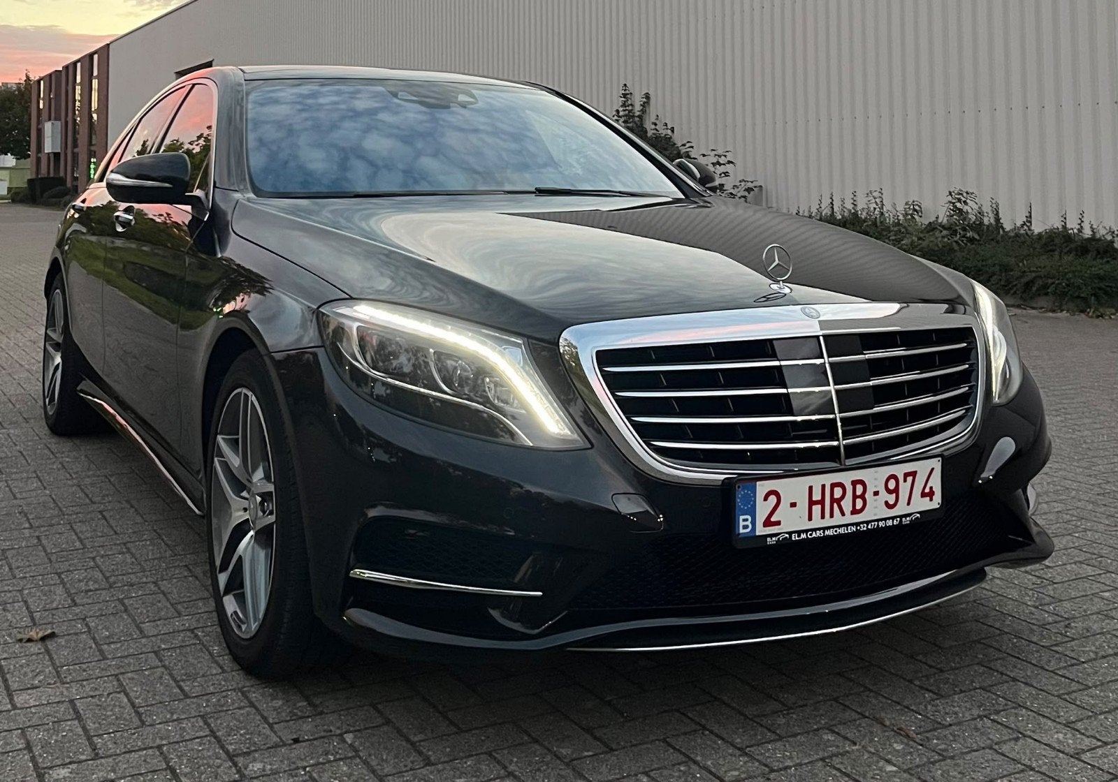 Mercedes-Benz S400 V6 BENZIN E-Hybride/AMG PACK 56.500 KM!!, Autos, Cuir, Achat, Noir, 5 portes