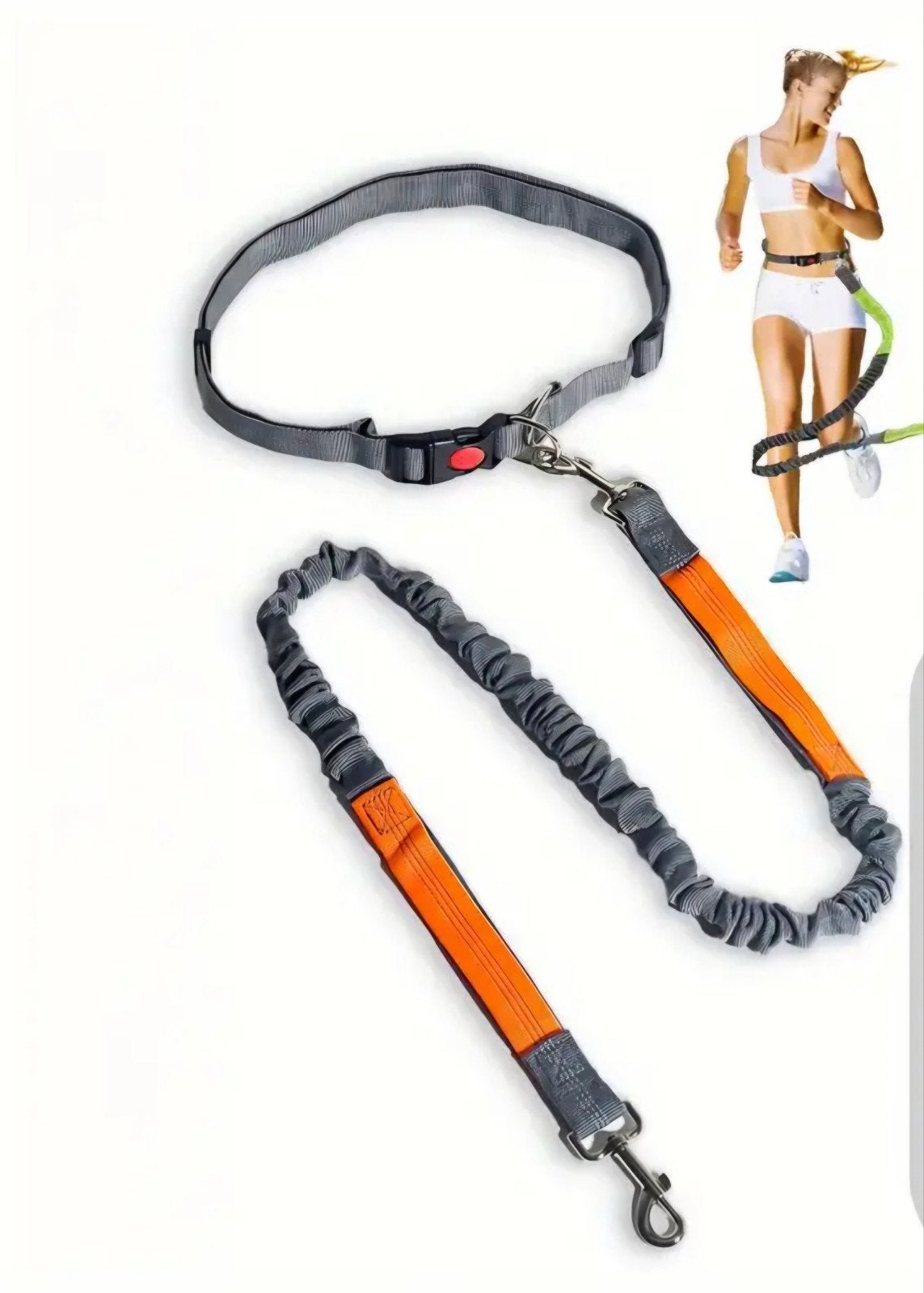 Laisse mains libres pour chien/ceinture de course pratique a, Animaux & Accessoires, Enlèvement ou Envoi