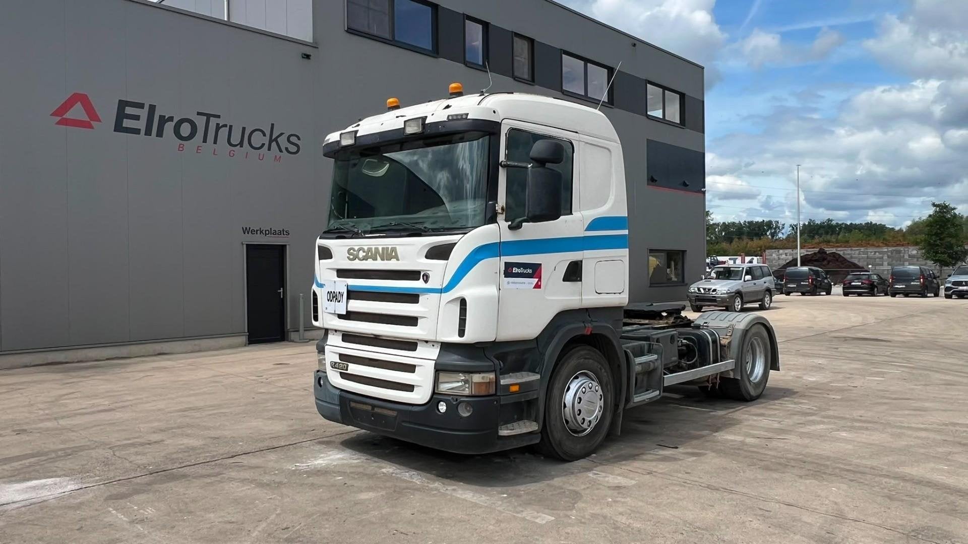 Scania R 420 (PDE / PTO / MANUAL GEARBOX / BOITE MANUELLE) E, Autos, Camions, Entreprise, Achat, ABS, Air conditionné, Rétroviseurs électriques