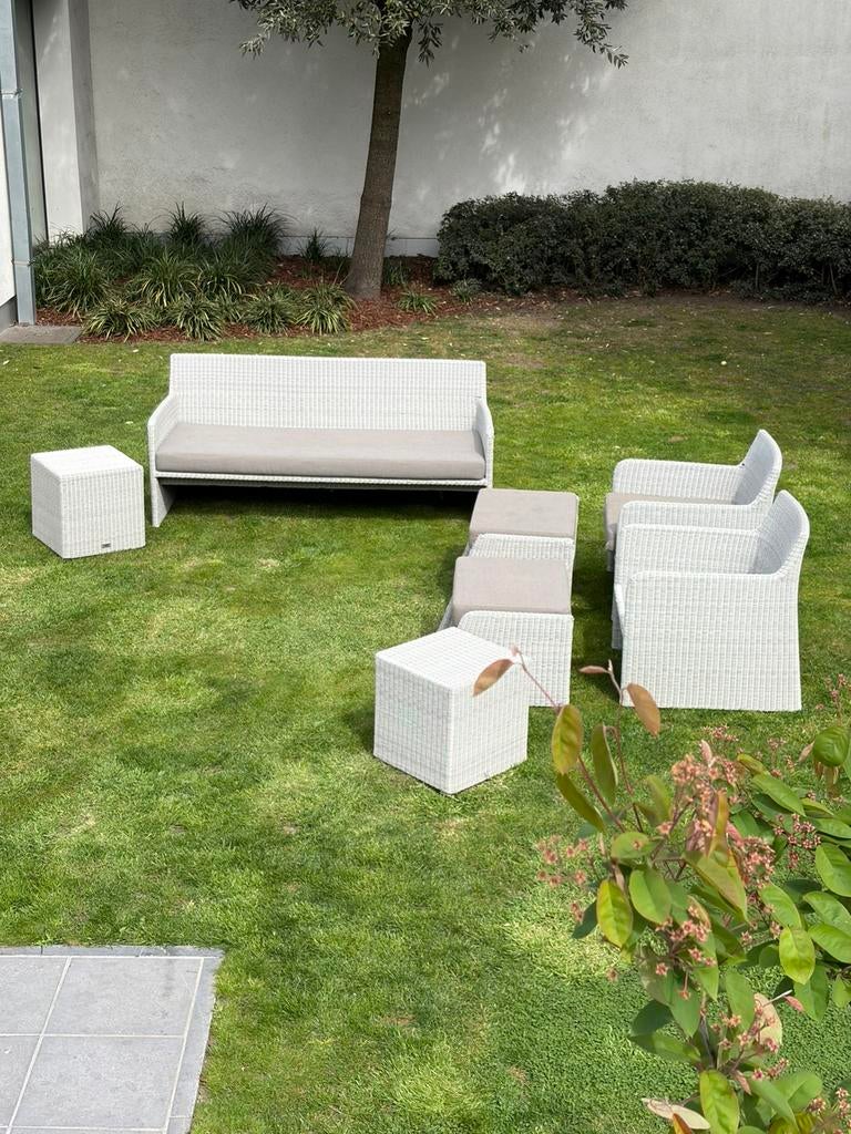 Tuinset Manutti, Ophalen, 5 zitplaatsen, Kunststof, Gebruikt