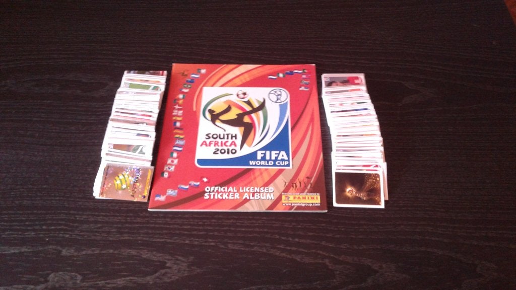 panini WK 2010 leeg album + alle stickers, Ophalen of Verzenden, Nieuw, Stickers en Plaatjes