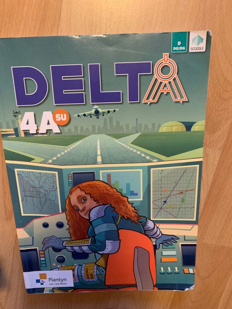 Wiskunde Delta 4A 5u, ASO, Wiskunde A, Plantyn, Ophalen of Verzenden