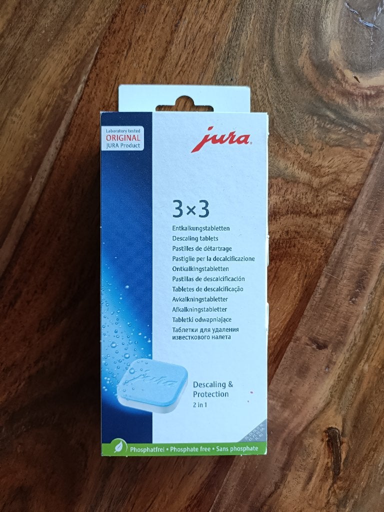 Détartrant professionnel JURA - Pastilles de détartrage x9, Maison & Meubles, Produits de nettoyage, Enlèvement ou Envoi, Produit de nettoyage