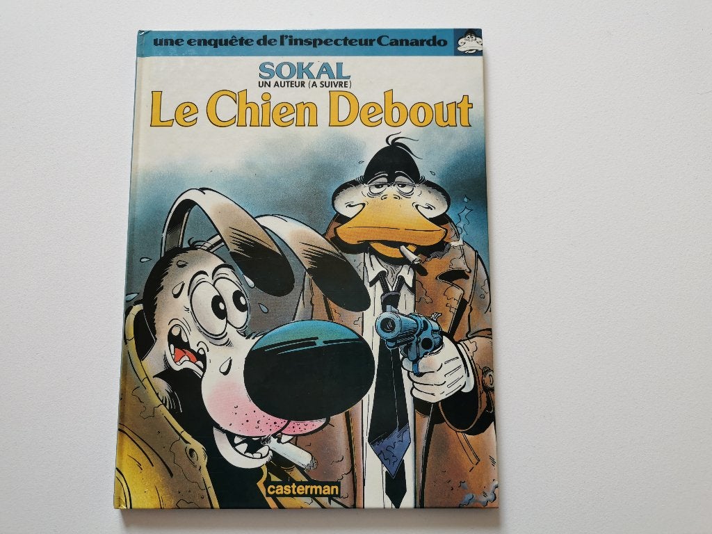 Sokal - Le chien debout, Enlèvement, Utilisé, Une BD, Sokal