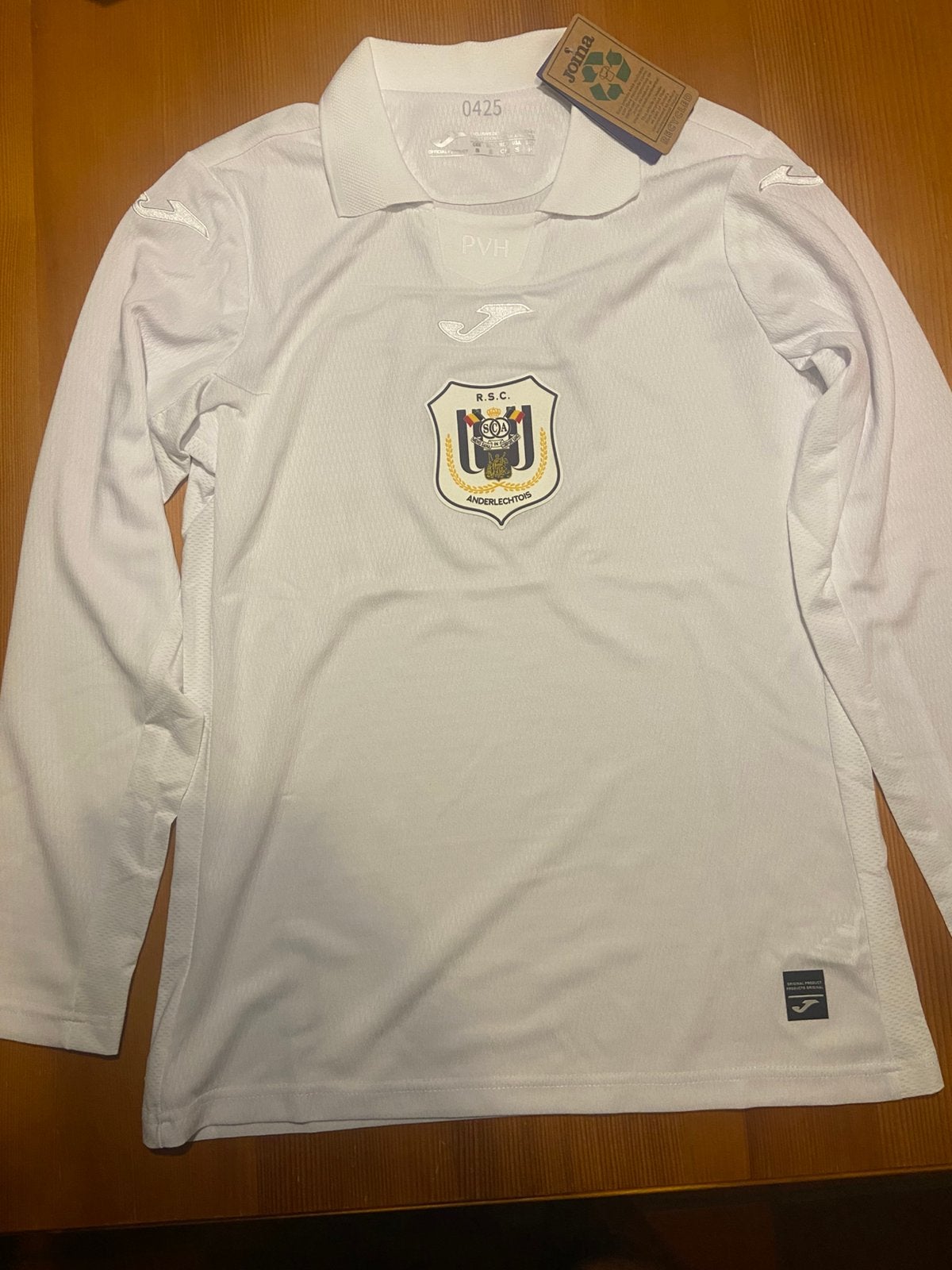 Maillot de football du RSC Anderlecht, Sports & Fitness, Taille S, Enlèvement ou Envoi, Comme neuf, Maillot
