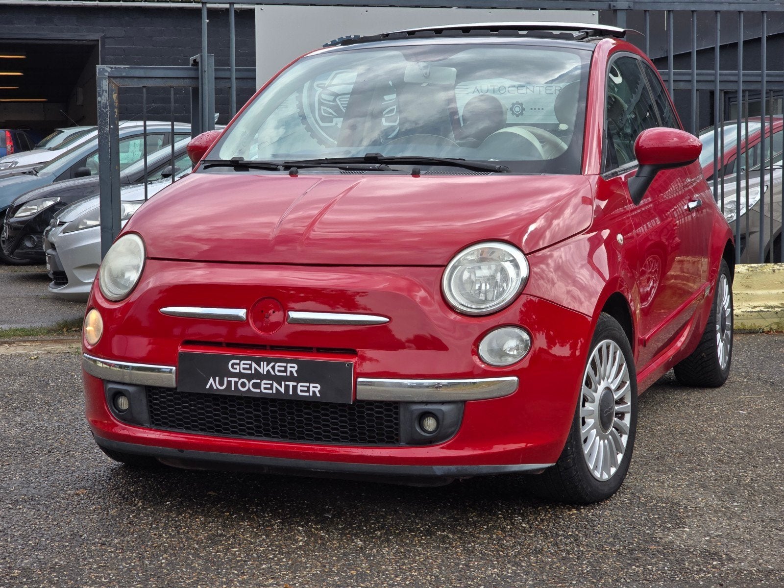 Fiat 500 1.2 benzine/ Schuifdak GARANTIE, Bedrijf, Handgeschakeld, Alarm, Te koop