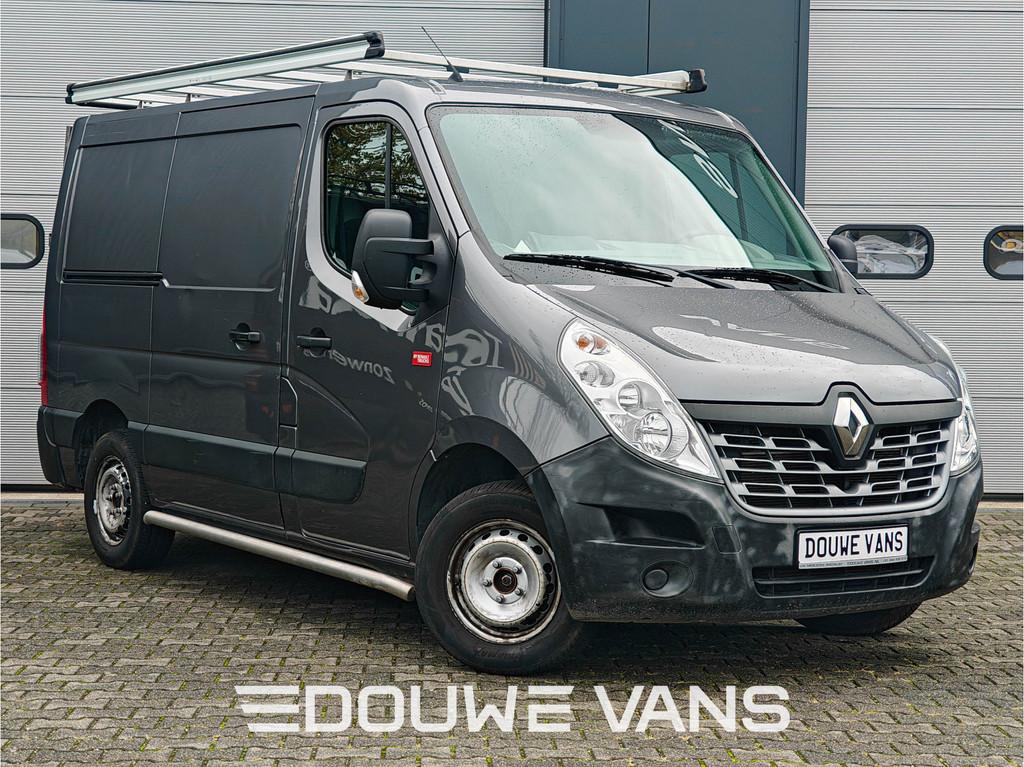 Renault Master L1H1 Airco Alarm Imperiaal Trekhaak Geveerde, Auto's, Voorwielaandrijving, Euro 5, Stof, Zwart