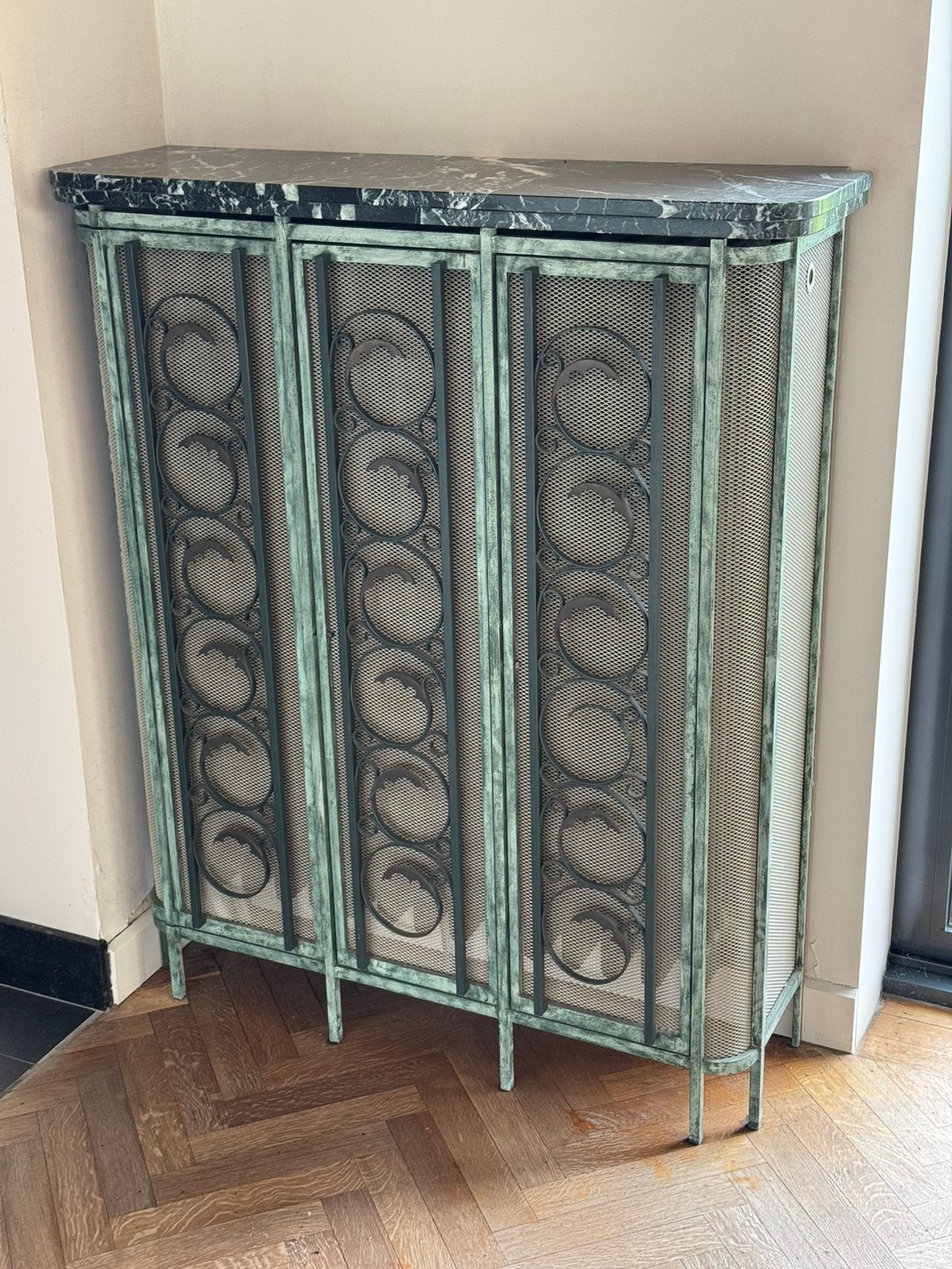 4 rustieke radiatorkasten, Huis en Inrichting, Woonaccessoires | Kamerschermen, Ophalen, Gebruikt
