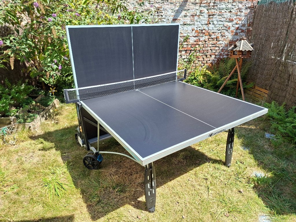 Pingpongtafel Cornilleau, Sport en Fitness, Ophalen, Gebruikt, Tafel Outdoor, Inklapbaar