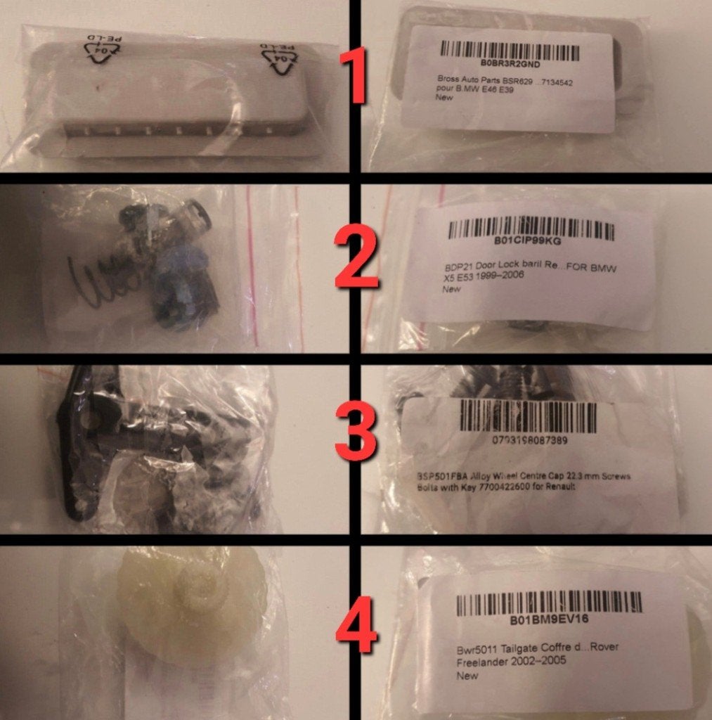 Kleine random auto onderdelen (zie omschrijving) 2, Ophalen of Verzenden, Nieuw