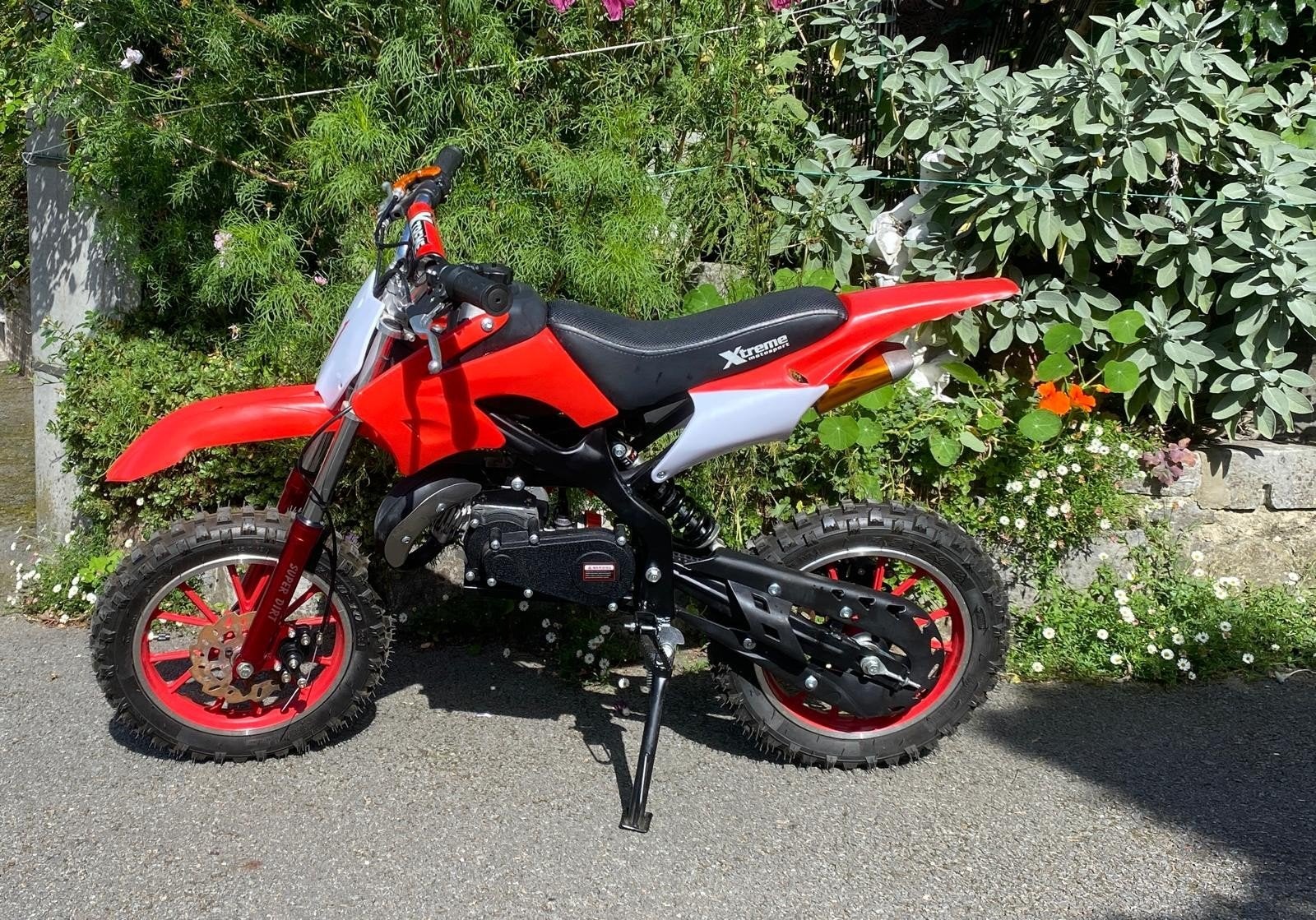 mini moto cross enfant 49cc, Enlèvement
