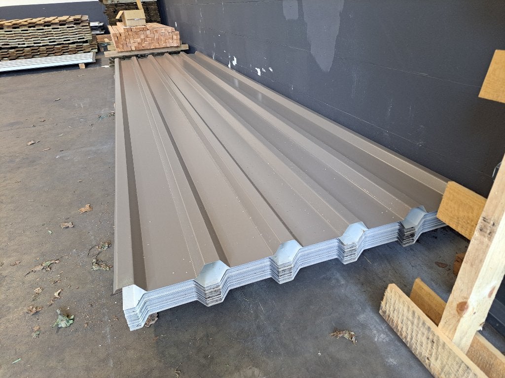 TE KOOP! Dakplaten/wandplaten(8,75/m²): 3, 4 en 4,5 meter, Doe-het-zelf en Bouw, Overige kleuren, Nieuw, Minder dan 5 m², Metaal