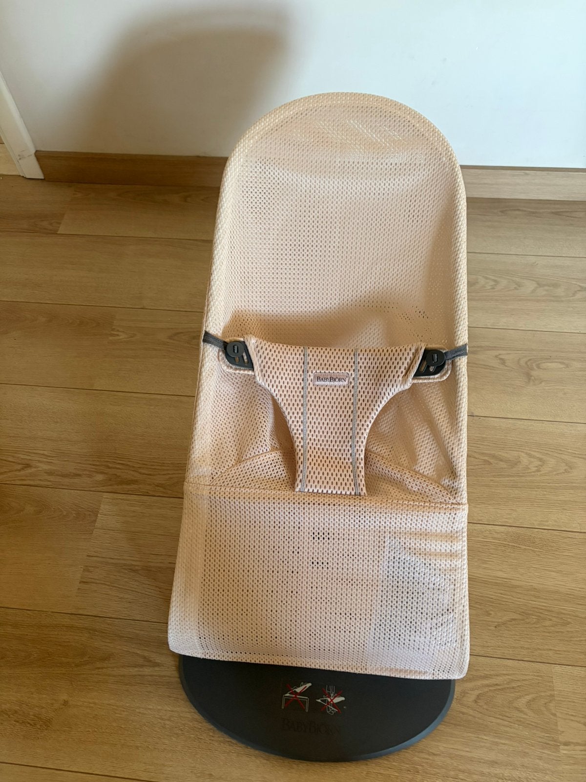 Wipstoel met houten speelboog, Kinderen en Baby's, Verstelbaar, Wipstoel, Zo goed als nieuw, Ophalen