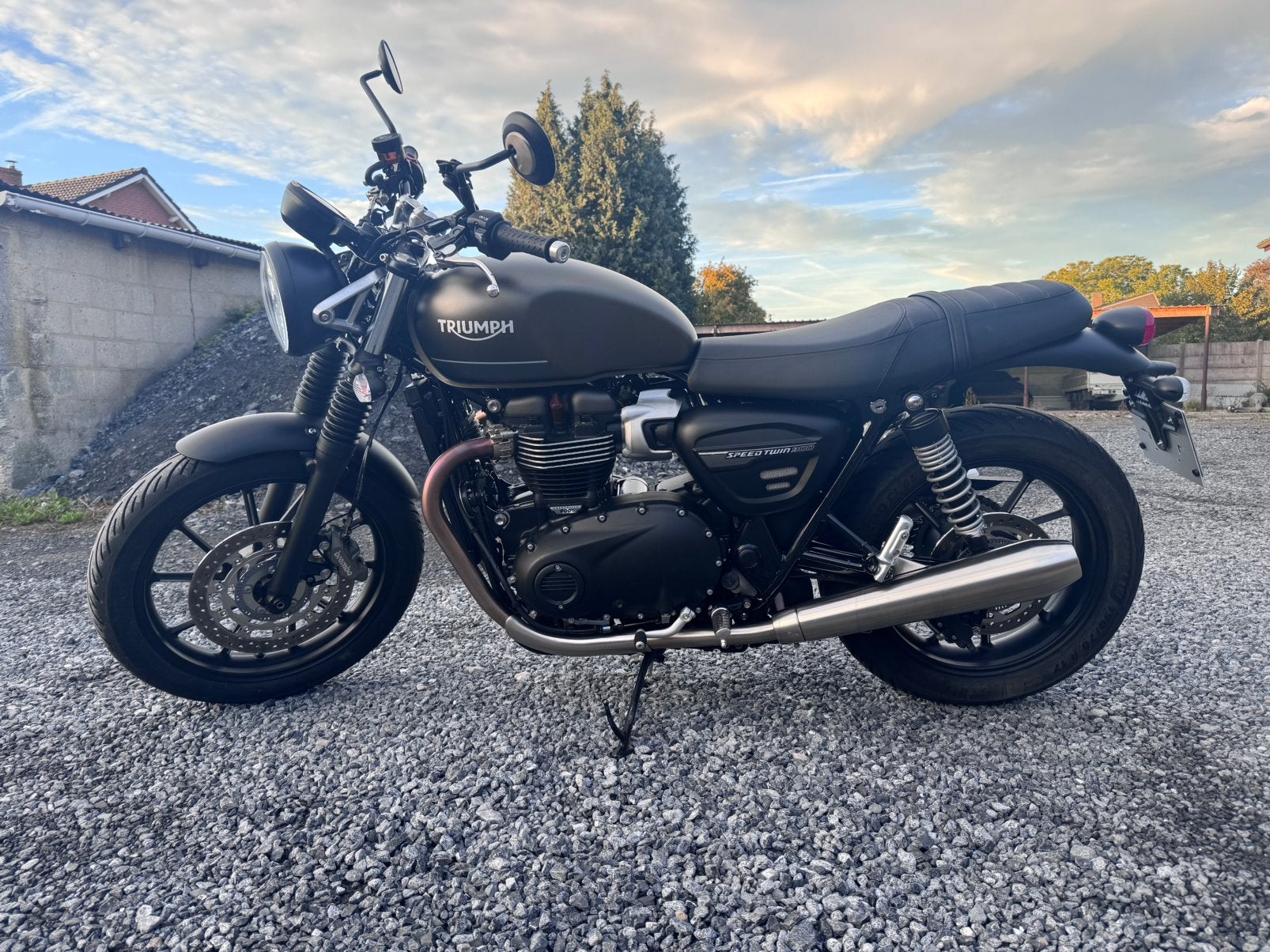 Triumph speed twin 900 2500 km comme neuve, Motoren, Particulier
