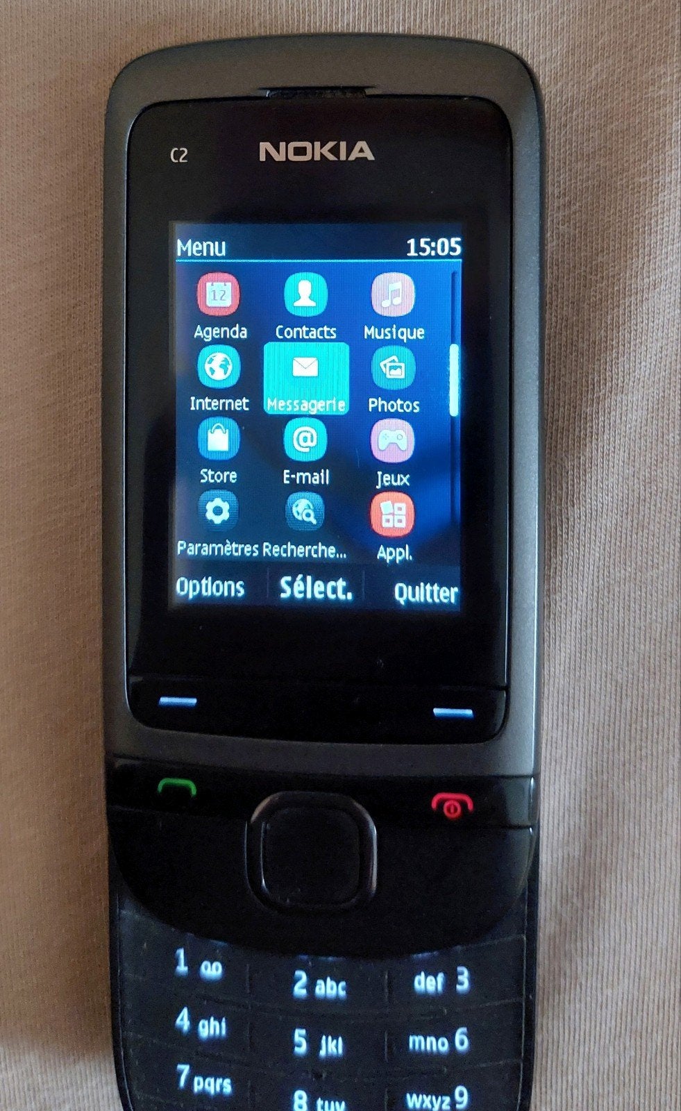 Nokia c2-05, Telecommunicatie, Ophalen