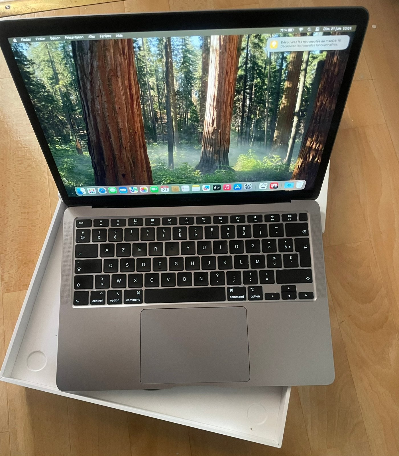 Macbook Air 13 256gb, Informatique & Logiciels, Enlèvement, Comme neuf, MacBook