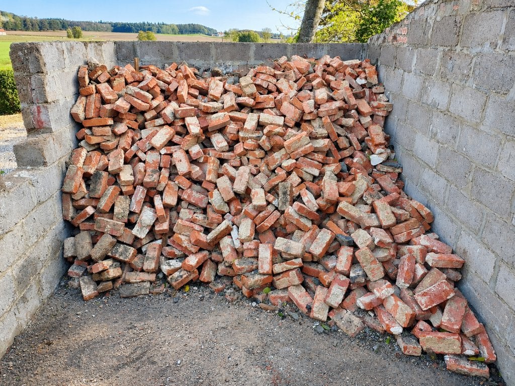 Baksteen beerse klinker, Doe-het-zelf en Bouw, Ophalen, Gebruikt, Bakstenen
