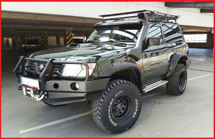 Zonneklep patrol y61, Ophalen