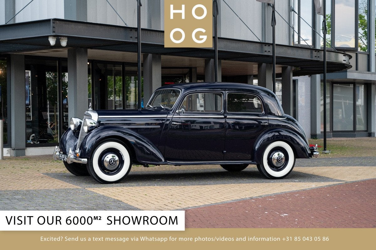 Mercedes-Benz 170 SB (bj 1951), Auto's, Stof, Gebruikt, Overige modellen, 4 cilinders