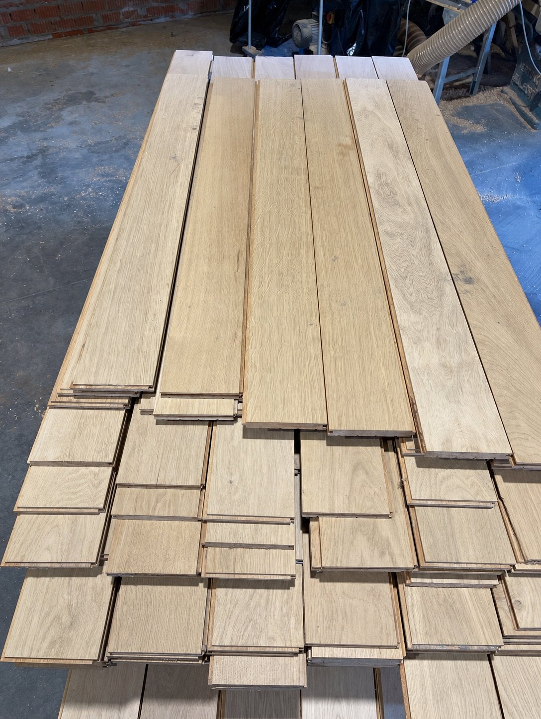 Parquet ancien en chêne massif ! 29,5 m2, 15 cm de largeur, Enlèvement, Comme neuf, Bois, Parquet