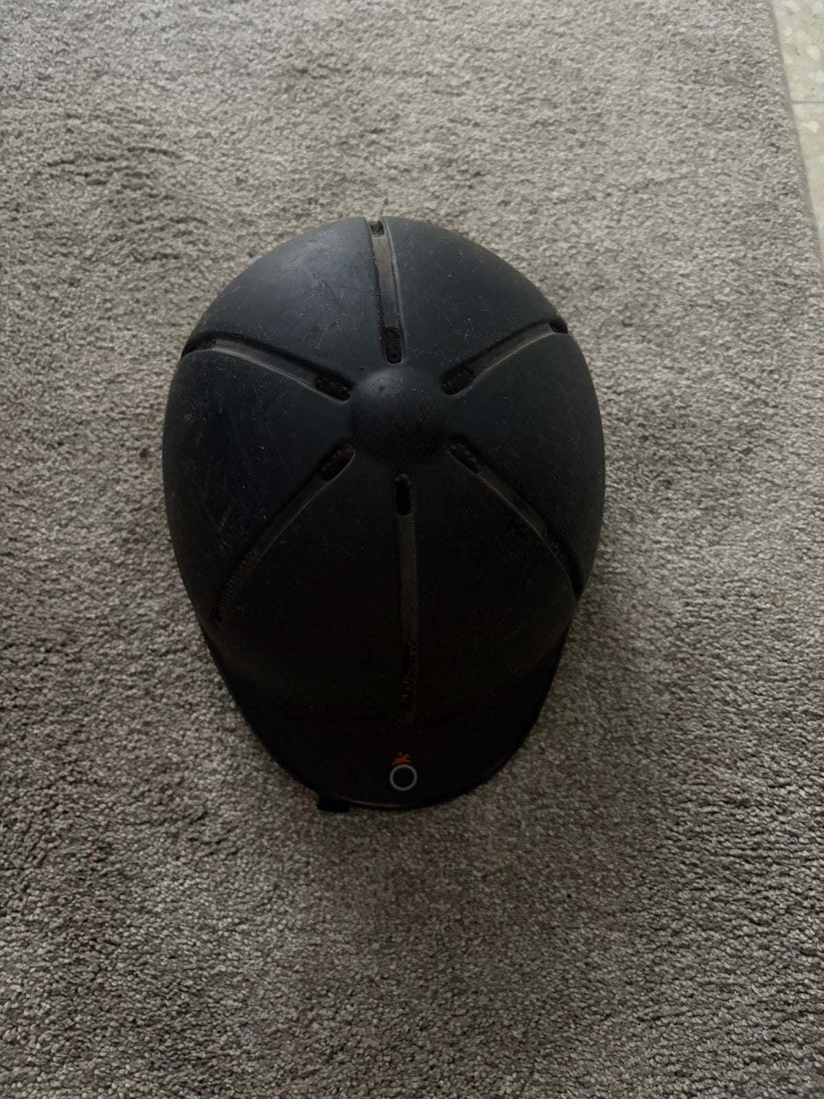 Paardenhelm, Animaux & Accessoires, Enlèvement ou Envoi, Comme neuf, Noir, Casque d'équitation/bombe