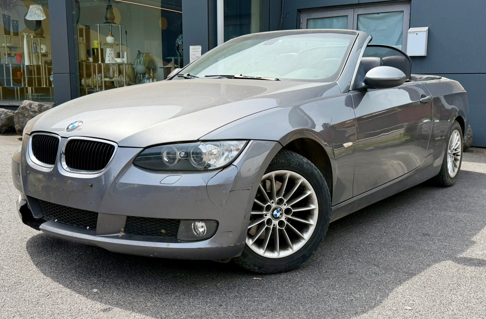 BMW 320d Cabriolet, Cuir, Achat, Cabriolet, Noir